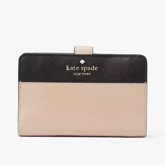 Kate Spade Madison Medium Compact BiFold Wallet BRAND NEW - Picture 1 of 5